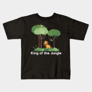 King of the jungle Kids T-Shirt